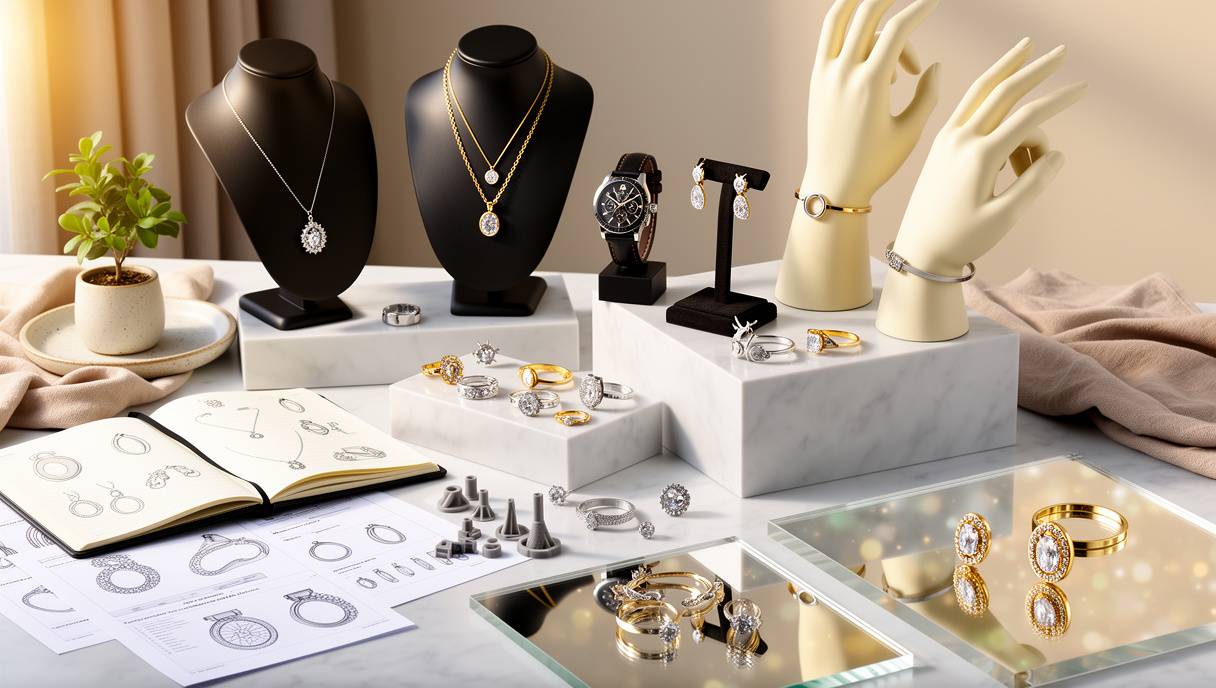 AI jewellery product photography
